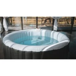 Spa Gonflable 6 Places Rond - Ospazia - Diamêtre : 208 Cm - Filtre Et Bâche Inclus 9 Spa Gonflable 6 Places Rond - Ospazia - Diamêtre : 208 Cm - Filtre Et Bâche Inclus -Hayward Aquaspa Boutique 11992667 3