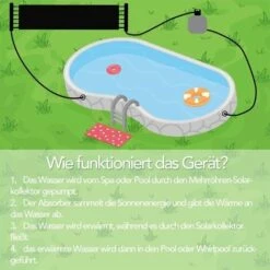 Mucola 305x80CM Chauffage Solaire, De Piscine, Collecteur Panneau Bâche Chauffante Pour Piscine -Hayward Aquaspa Boutique 12929125 3