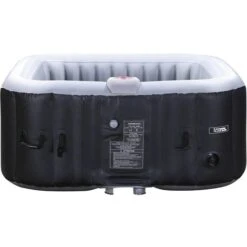 Spa Gonflable NICE En PVC - 4 Places - Gris/Noir -Hayward Aquaspa Boutique 17237556 4