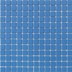 Mosaique Piscine Unie Bleu Clair 2005 31.6x31.6 Cm - 2 M²