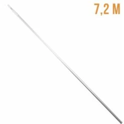 Manche Télescopique De 2.62 M à 7.20 M En Aluminium Pour épuisette, Balai, Brosse Etc... - Linxor -Hayward Aquaspa Boutique 18039145 4