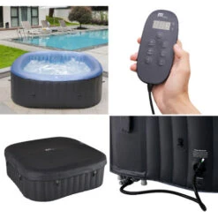 MSPA - Spa Gonflable TEKAPO Carré - 6 Places -Hayward Aquaspa Boutique 1932416 3