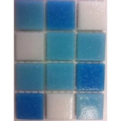 Mosaique Piscine Mix Blanc Bleu Swimming 32.7x32.7 Cm - 2.14m² 9 Mosaique Piscine Mix Blanc Bleu Swimming 32.7x32.7 Cm - 2.14m² -Hayward Aquaspa Boutique 26770736 3