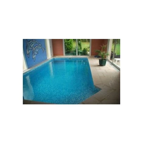 Mosaique Piscine Mix Blanc Bleu Swimming 32.7x32.7 Cm - 2.14m² 6 Mosaique Piscine Mix Blanc Bleu Swimming 32.7x32.7 Cm - 2.14m² – Image 4