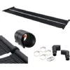 AREBOS Chauffage Solaire Pour Piscine 300 X 66 Cm Plastique Résistant Aux UV Noir Extensible Selon Les Besoins -Hayward Aquaspa Boutique 29149688 1
