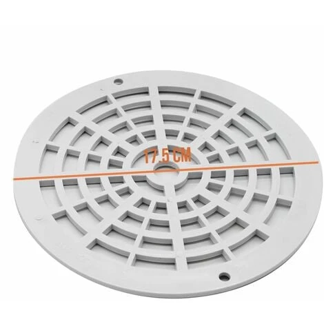 Grille Bonde De Fond Ronde Pour Piscine - Diam 17,5 Cm - Blanc - PDFX9938 - Hayward 4 Grille Bonde De Fond Ronde Pour Piscine - Diam 17,5 Cm - Blanc - PDFX9938 - Hayward – Image 2