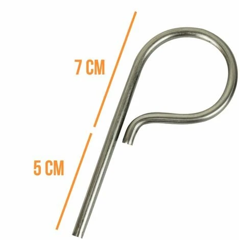 Lot De 20 Pitons P Standard En Inox 12 Cm - Linxor 4 Lot De 20 Pitons P Standard En Inox 12 Cm - Linxor – Image 2