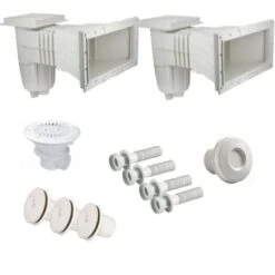 Kit Construction Piscine - Kit Pièces à Sceller - Piscine Liner 8x4m à 10x5m De Centrocom