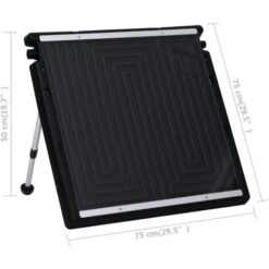 Panneau De Chauffage Solaire De Piscine 75x75 Cm VidaXL -Hayward Aquaspa Boutique 34749730 3