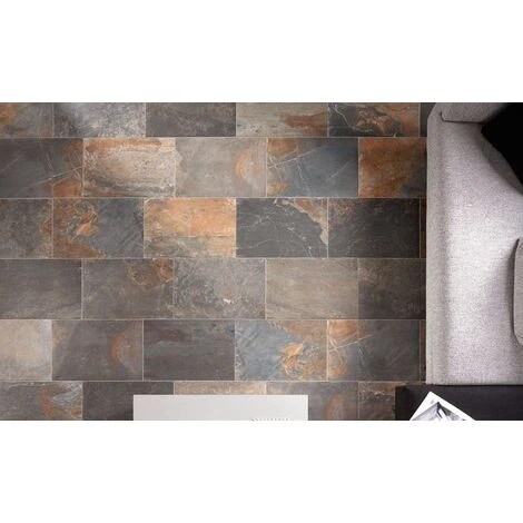 Carrelage Piscine Effet Pierre Naturelle MULTICOLOR NATURALE 40.8X61.4 - 1.25M²/BTE 7 Carrelage Piscine Effet Pierre Naturelle MULTICOLOR NATURALE 40.8X61.4 - 1.25M²/BTE – Image 5