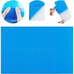 Pvc R&eacute,paration Correctifs Liner Patch Auto-adh&eacute,sif &Eacute,tanche R&eacute,paration Correctifs Kit Rustines Gonflables Pour Piscine 20pcs -Hayward Aquaspa Boutique 43150364 4