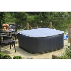 SUN SPA Spa Gonflable Carré Laminé 4 Personnes - 1,57 X 0,67 M -Hayward Aquaspa Boutique 44412983 3