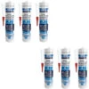 Lot De 6 Mastics Piscine POOL Qualité Professionnelle TRANSPARENT 290 Ml - GEB