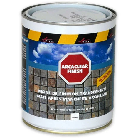 Finition Mate étanchéité Carrelage Transparente Résine Polyuréthane Terrasse Balcon Piscine ARCACLEAR FINISH - 1 Kg - 5 Finition Mate étanchéité Carrelage Transparente Résine Polyuréthane Terrasse Balcon Piscine ARCACLEAR FINISH - 1 Kg - – Image 3