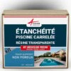Resine Transparente Etancheite Piscine Carrelee - 5 M², Support Non Poreux - Transparent -Hayward Aquaspa Boutique 51669056 1