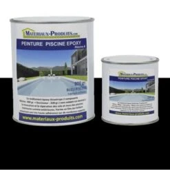 Peinture Piscine Epoxy Noir - 1 Kg Noir - MATPRO
