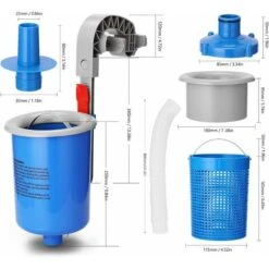 RHAFAYRE Piscine Skimmer Kit Support Mural Surface Huile Sundries Collection Skimmers Pour Piscines Aquariums Réservoir D'eau Débris Flottant Débris Nettoyant Skimmer Pour La Piscine Skimmer Pour La P -Hayward Aquaspa Boutique 54276560 3