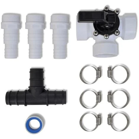 Topdeal Kit De Dérivation Pour Chauffage Solaire De Piscine FF90510FR 3 Topdeal Kit De Dérivation Pour Chauffage Solaire De Piscine FF90510FR