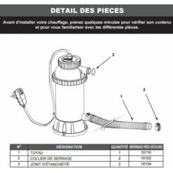 Réchauffeur De Piscine INTEX - 12 M³ -Hayward Aquaspa Boutique 5728404 3