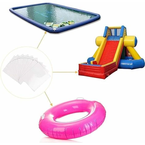 Lot De 50 Patchs De Réparation 5,5 X 6,5 Cm Rustine De Réparation Pour Piscines, Matelas, Bouées, Spas Gonflables,GU.B/bon 7 Lot De 50 Patchs De Réparation 5,5 X 6,5 Cm Rustine De Réparation Pour Piscines, Matelas, Bouées, Spas Gonflables,GU.B/bon – Image 5