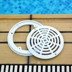 Grille Bonde De Fond Ronde Pour Piscine - Diam 18,5 X20.3cm - Blanc LO-Ron 10 Grille Bonde De Fond Ronde Pour Piscine - Diam 18,5 X20.3cm - Blanc LO-Ron -Hayward Aquaspa Boutique 59333915 4