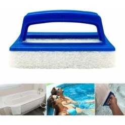 LYCXAMES -- 2 Pièces Brosse Éponge Ligne D'eau Brosse De Nettoyage De Piscine Brosse De Piscine En Plastique Brosse Plancher Mur Piscine Brosse Ligne D’Eau Piscine Pour Nettoyer Piscine Spa Baignoires -Hayward Aquaspa Boutique 59866526 3