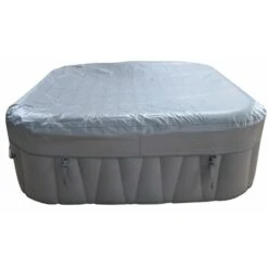 Spa Gonflable 6 Places Carré - Sunspa - Bandeau LED Inclus - Dimensions : 185 X 185 Cm -Hayward Aquaspa Boutique 60018742 5