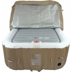 Couverture Gonflable Pour Spa - 111 X 113 Cm - Grise -Hayward Aquaspa Boutique 62158085 3