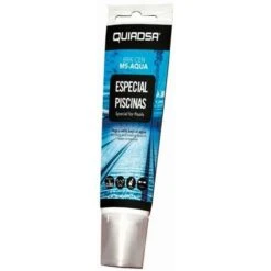 QUIADSA 52503219 Sellador MS Especial Piscinas. BRIK-CEN MS-AQUA Blanco 125 Ml
