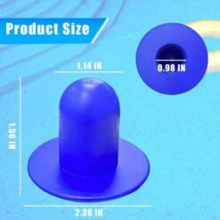 GP Bouchons De Piscine, Filtres De Piscine Creusée, Bouchons De Trou De Filtre De Piscine, Bouchons De Vidange De Piscine Bouchons De Remplacement 10 Pièces Bleu -Hayward Aquaspa Boutique 69013646 3