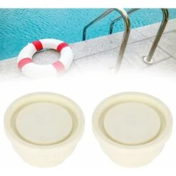 GP Lot De 2 Bouchons En Caoutchouc Pour Escalator De Piscine Accessoires D'escalator Sous-marin Accessoires De Remplacement Universels Pour échelles De Piscine -Hayward Aquaspa Boutique 69013805 3