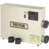 VEVOR Réchauffeur électrique Piscine Chauffe-Eau Chauffe-Piscine Spa 15 KW 380V