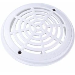 Grille De Bonde De Fond (diam Ext. 205mm)Grille De Rechange Pour Pot D'échappement De Fond Pool'S Pour Piscine,Superma,blanc