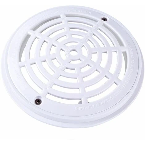 Grille De Bonde De Fond (diam Ext. 205mm)Grille De Rechange Pour Pot D'échappement De Fond Pool'S Pour Piscine,Superma,blanc 3 Grille De Bonde De Fond (diam Ext. 205mm)Grille De Rechange Pour Pot D'échappement De Fond Pool'S Pour Piscine,Superma,blanc