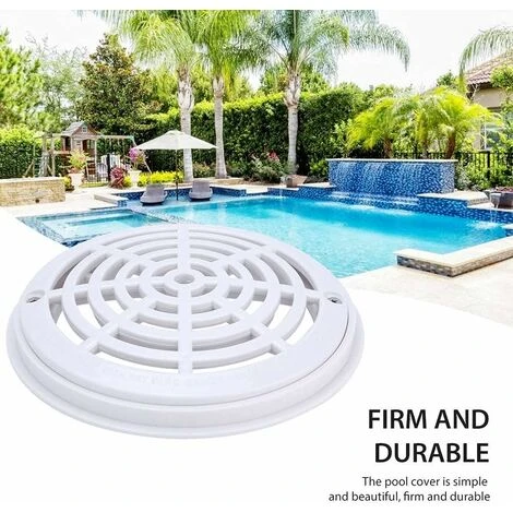 Grille De Bonde De Fond (diam Ext. 205mm)Grille De Rechange Pour Pot D'échappement De Fond Pool'S Pour Piscine,Superma,blanc 7 Grille De Bonde De Fond (diam Ext. 205mm)Grille De Rechange Pour Pot D'échappement De Fond Pool'S Pour Piscine,Superma,blanc – Image 5