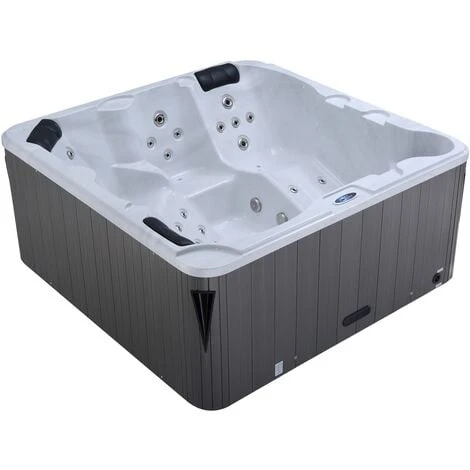 Water Clip Spa Rigide 5 Places - 200 X 200 X 95 Cm LUXA 3 Water Clip Spa Rigide 5 Places - 200 X 200 X 95 Cm LUXA
