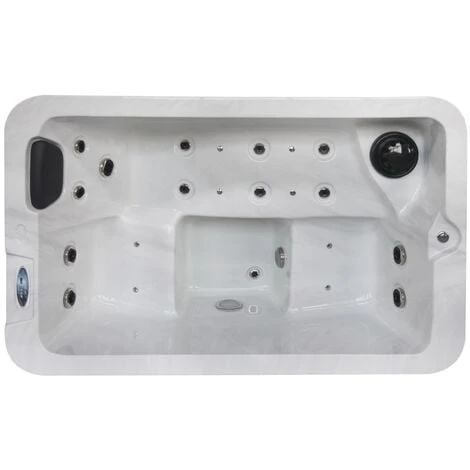 Water Clip Spa Rigide 3 Places - 184 X 110 X 72 Cm LUISIANE 6 Water Clip Spa Rigide 3 Places - 184 X 110 X 72 Cm LUISIANE – Image 4