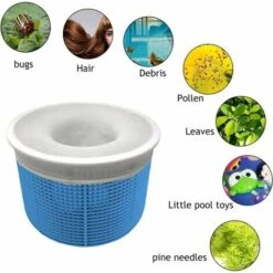Kueatily Chaussettes De Skimmer Pour Piscine, Filtre De Skimmer De Piscine En Tissu De Nylon Élastique Durable Pour Panier De Piscine, Filet De Pool Skimmer Socks Pour Le Nettoyage De Piscine，，10 Pièc -Hayward Aquaspa Boutique 72447649 4
