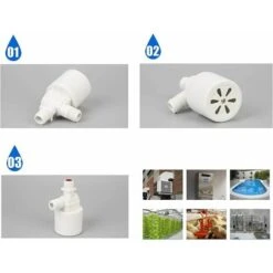 Niveau D'eau Automatique Vanne De R��gulation Tour R��servoir Flottant Robinet �� Tournant Sph��rique Install�� �� L'int��rieur Du R��servoir D'eau Le R��servoir D'eau Tour Flotteur Vanne, ( Size : -Hayward Aquaspa Boutique 73211161 3