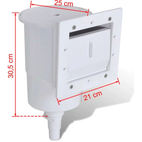 Ensemble D'écumoire De Piscine 8 Pcs 21x25x30,5 Cm VidaXL 5 Ensemble D'écumoire De Piscine 8 Pcs 21x25x30,5 Cm VidaXL – Image 3