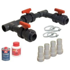 Kit By-Pass Complet BASIC Pour Pompe à Chaleur Piscine Hors-sol Ou Enterrée
