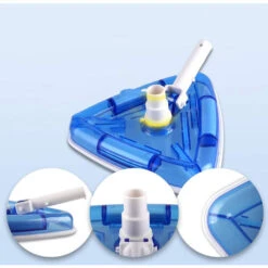 Aspirateur De Piscine Transparent Lesté Triangulaire Pour Tuyau De 1-1/4 Ou 1-1/2 (bleu) -Hayward Aquaspa Boutique 74957177 4