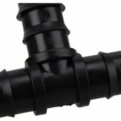 Tee Raccord De Tuyau En Plastique Noir PE16 13mm Dia Raccord En Forme De T De Barbelé Pipe Raccord Pour Système De Goutte Pack De 20 -Hayward Aquaspa Boutique 75262517 4