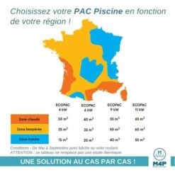Pompe à Chaleur Piscine MADE FOR POOL Ecopac - 4 KW - Jusqu’à 30m³ -Hayward Aquaspa Boutique 75337021 5