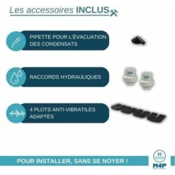 Pompe à Chaleur Piscine MADE FOR POOL Ecopac - 6 KW - Jusqu’à 40m³ -Hayward Aquaspa Boutique 75338811 4