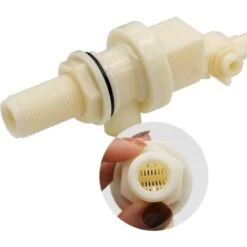 Pcs 1/2 Pouce Flotteur Ball Valve Pour Abreuvoir 1,27cm Automatique Arrêt Remplissage Boisseau Sphérique Pour Bovins Abreuvoir Réservoir Vannes Flotteur Avec Adaptateur De Conduite D'eau -Hayward Aquaspa Boutique 77249587 3