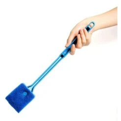 Aquarium Fish Tank Verre Usine Brosse De Nettoyage Flottant Nettoyage Fenêtre Algues Grattoir Éponge Accessoires Outils Haute Qualité 1pcs (Vert) -Hayward Aquaspa Boutique 77730788 3