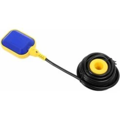 Régulateur De Niveau D'eau 5 M - Rectangulaire - Interrupteur à Flotteur - Contrôle Des Liquides - Pompe Submersible - Remplissage Et Vidange