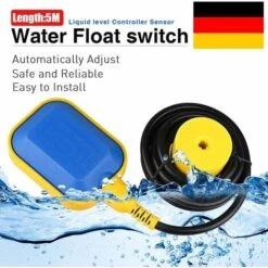 Régulateur De Niveau D'eau 5 M - Rectangulaire - Interrupteur à Flotteur - Contrôle Des Liquides - Pompe Submersible - Remplissage Et Vidange 11 Régulateur De Niveau D'eau 5 M - Rectangulaire - Interrupteur à Flotteur - Contrôle Des Liquides - Pompe Submersible - Remplissage Et Vidange -Hayward Aquaspa Boutique 80438072 5