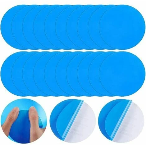 Kit Piscine Correctifs Auto-adhésif Étanche PVC Réparation Correctifs Liner Patch Bande Autocollant Kit De Réparation Piscine Patch De Réparation Rustines Gonflables Pour Piscine Bateau 20pcs, 3 Kit Piscine Correctifs Auto-adhésif Étanche PVC Réparation Correctifs Liner Patch Bande Autocollant Kit De Réparation Piscine Patch De Réparation Rustines Gonflables Pour Piscine Bateau 20pcs,